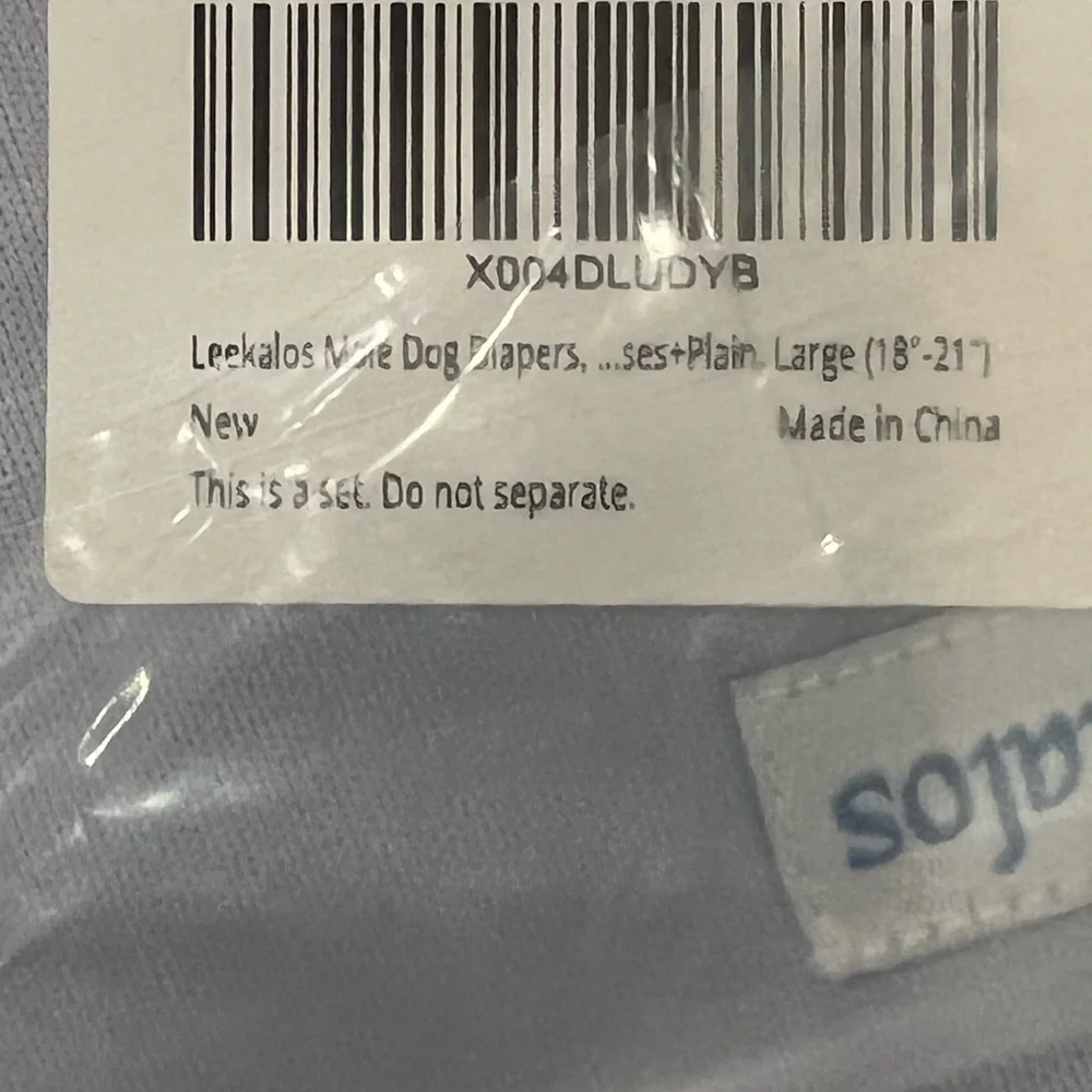 Leekalos Male Dog Diapers